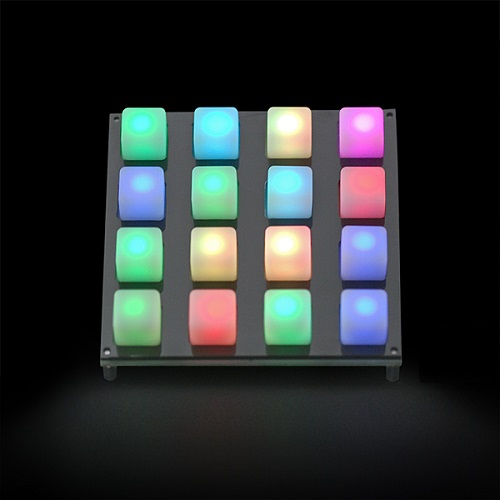 4x4 실리콘 버튼 키패드 (Button Pad 4x4 - LED Compatible)